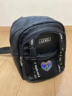 ラブトキシック　リュック　黒　パスケース付き