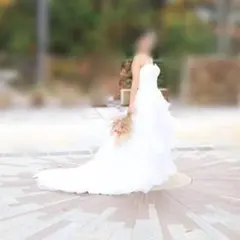 ウエディングドレス ブライダル★記念日★コスプレ★ソロウエディング★前撮りに！
