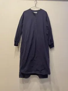 ヘムレンさん風ワンピース ダークブルー