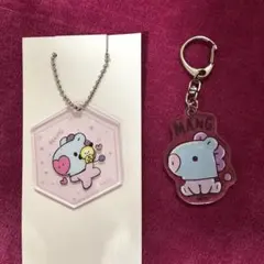 BT21 MANG アクリルキーホルダー　2点セット
