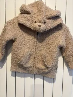 gelato pique フリースクマフードジャケット