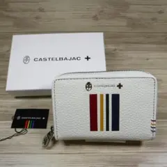 カステルバジャック トルク 2つ折り財布 096634 ホワイト - メルカリ