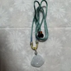 翡翠製仏像ペンダント