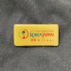 【ピンバッジ】2002日韓ワールドカップ記念　宮崎