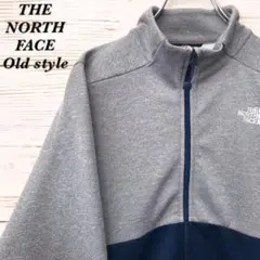 《希少》ザノースフェイス☆トラックジャケット 150 グレー J747