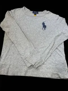ビッグポニー　Polo Ralph Lauren 長袖Tシャツ グレー