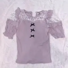 ♥Ank Rouge アンクルージュ ピンクトップス♥のサムネイル