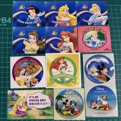 【ディズニー　プリンセス】　香港ディズニーランド　シール　まとめ売り　①