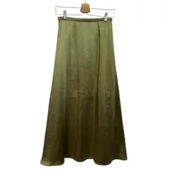 【KOBE LETTTUCE】サテンスカート フレアスカート