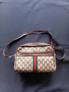 GUCCI グッチ オールドグッチ GG柄 シェリーライン ショルダーバッグ