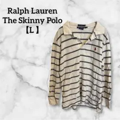 Ralph Lauren The Skinny Polo 【L 】アイボリー　黒