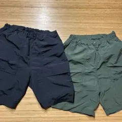 ギアショートパンツ水陸両用　150センチ　黒、カーキ