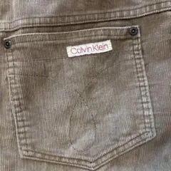 Calvin Klein ブラウン コーデュロイ パンツ　USA製