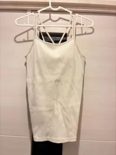 カップ付きキャミソール ホワイト系