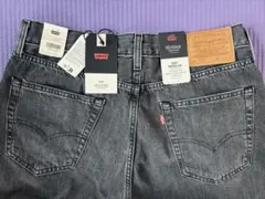 新品 Levi's 505 BLACK セルビッジ デニム W34 L32 赤耳のサムネイル