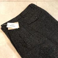 激安新品タグ付き★高級ヴィンテージツイード スラックス /サイズL W78