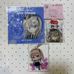 ダンガンロンパV3 エビテン 愛の鍵 缶バッジ アクリル 学生証 入間美兎