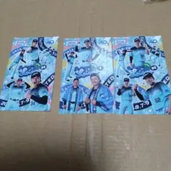 L COLLECTION　2026 アオフェス　ステッカー　栗山巧等　3枚セット