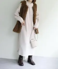 Discoat ディスコート　シャツワンピース