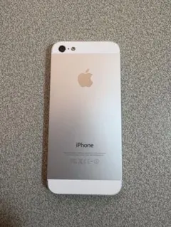 【美品】iPhone5 ホワイト 16GB