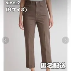 ミラオーウェン mila owen 寸たらセンタープレスデニム デニム