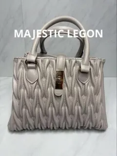 クラシカルスクエアハンドバッグ マジェスティックレゴン　フォーマル