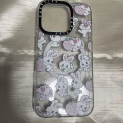 CASETiFYiPhone 15proケースうさぎ いちご MagSafe対応のサムネイル