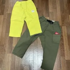 7-8分丈ナイロンパンツ BREEZE SLAP SLIP 120 2枚