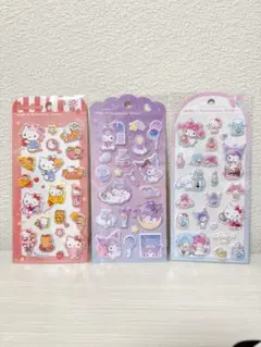 【正規品】 サンリオ　シール　ジュエルマシュマロステッカー　 3種セット