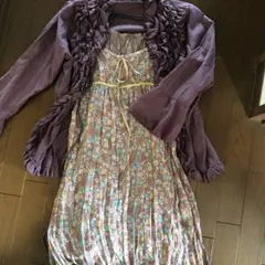 キャミワンピース　アウター