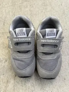 newbalance 996 グレー 15.5cm ベロクロ キッズ スニーカー