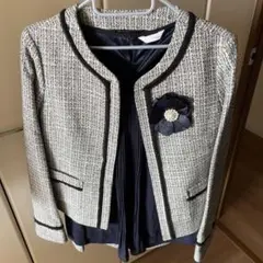 セレモニースーツ 3点セット ノーカラー