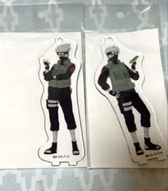 NARUTO ニジゲンノモリ　忍里　缶バッジ　はたけサクモ カカシ セット 忍里 ニジゲンノモリ NARUTO はたけカカシ はたけサクモ 缶バッジ
