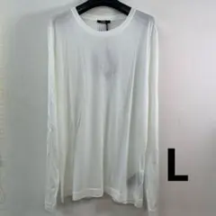 BALMAIN PARIS バルマン　新品タグ付き　メンズ　ロンT ホワイトL