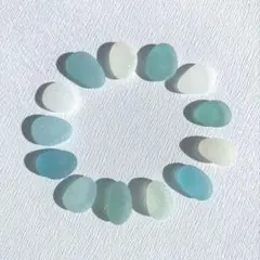 良質♡ブルー系シーグラス