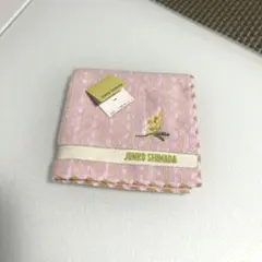 JUNKO SHIMADA タオルハンカチ　ピンク