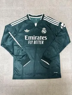 adidas レアル・マドリード 25/26 アウェイ 長袖ユニフォーム L - メルカリ