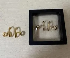 CRAIFE イヤーカフ　ゴールド 両耳用　2個セット