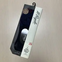 【新品】Il Regalo メンズ ソックス ペイズリー ネイビー 25〜27㌢