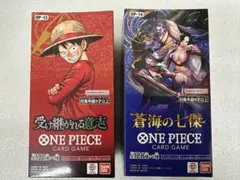 ONE PIECE カードゲーム 受け継がれる意志　蒼海の七傑　テープ付き
