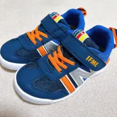 イフミー スニーカー 17.0cm ネイビー/オレンジ 未使用品
