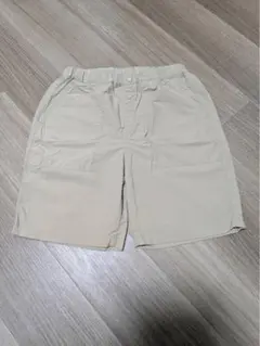 UNIQLO KIDS ハーフパンツ 160 ベージュ