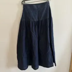 H&M デニム　ロングスカート Sのサムネイル