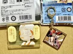 ONE PIECE 麦わらストア　名言アクリルバッジ　色紙風アクキー　ウソップ