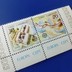 9657 外国切手 トルコ 1982年 「歴史的な郵便路」