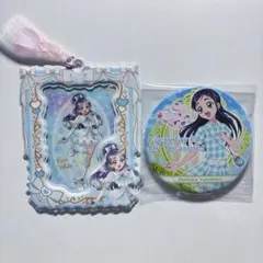プリキュア 缶バッジ ホワイト