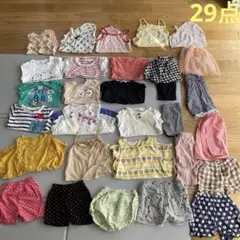 女の子　夏服　ベビー服 90 まとめ売り トップス ズボン スカート　保育園着