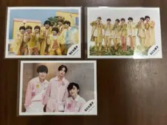 なにわ男子 写真セット 3枚