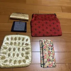和装用バッグ、ポーチセット