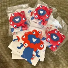 【新品売切品】大阪関西万博EXPO2025 ミャクミャクフェイス ぬいバッジ3個